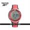 REEBOK ELEMENTS GT RV-ELG-G9-PSIR-WB RED WARRIOR BLACK SILICON STRAP MEN WATCH