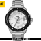 CAT SHOCKMASTER EVO SILVER SJ-141-11-232 STAINLESS STEEL STRAP MEN WATCH