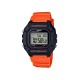 Casio General W-218H-4B2 Orange Resin Band Youth Men Watch