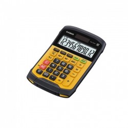 Calculator Yellow+Black Casio Water Proof WM-320MT