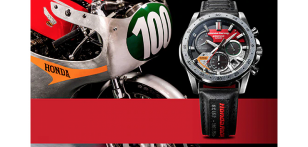 Casio to Release EDIFICE Honda Racing Limited Edition Inspired by the Legendary Honda RC162 Motorcycle