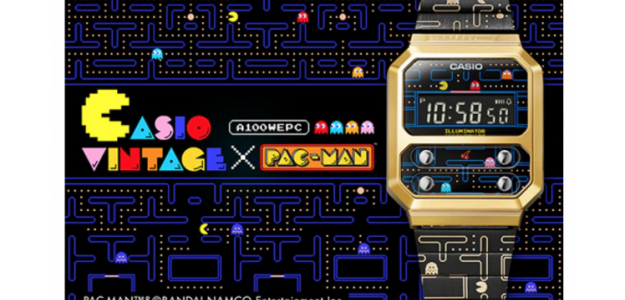 Casio to Release PAC-MAN Collaboration Model with Fun, Retro Styling in a Digital Watch